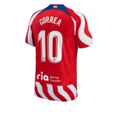 Atletico Madrid Angel Correa #10 Hemmatröja 2022-23 Korta ärmar